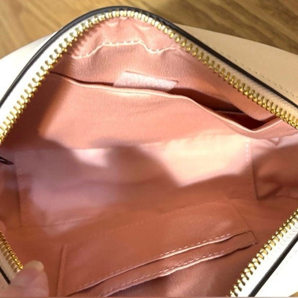 Coach Beige and Pink Floral Crossbody Bag & Wristlet Set - Picture 8 of 16